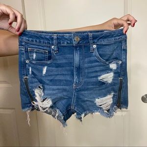 American Eagle High Rise Shortie